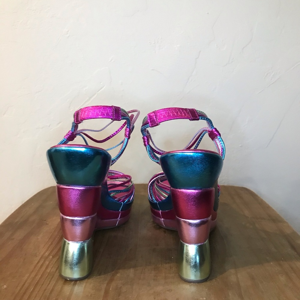 Multi Colored Wedge - Picture 4 of 4